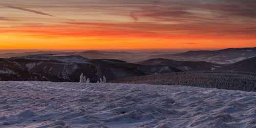 Podvečer na Pradědu (panorama) | Petr Fiala